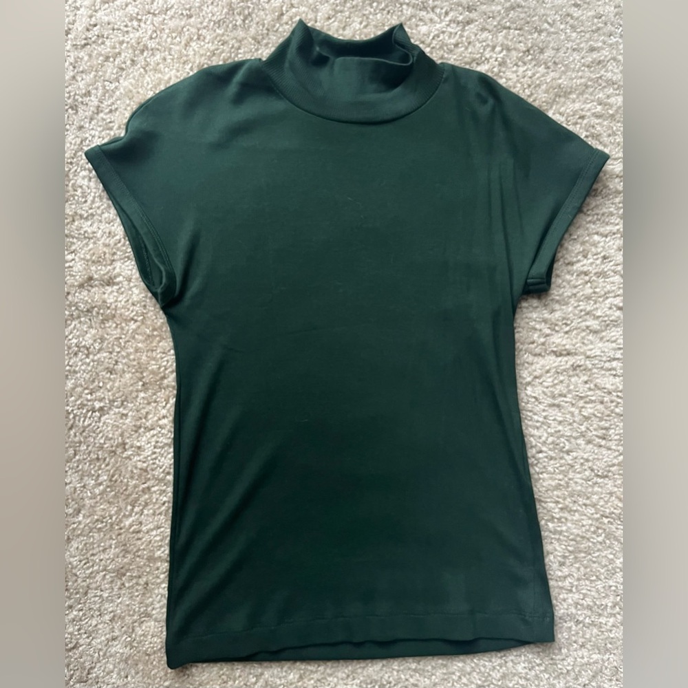 Zara Mock Neck Top